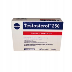 TESTOSTEROL 250 NATURAL ANABOLIC MASS STRENGTH FOR ATHLETES Megabol 30 caps - 1