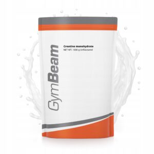100% CREATINE MONOHYDRATE STRENGTH MASS PUMP PERFORMANCE GymBeam 1000g Unflavore - 1