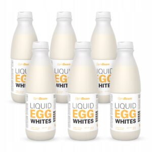 LIQUID EGG WHITES 100% PURE PASTRIZED CHICKEN EGG PROTEIN - GymBeam 6x1000g - 1