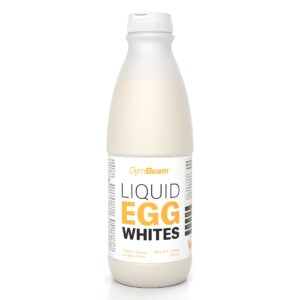LIQUID EGG WHITES 100% PURE PASTRIZED CHICKEN EGG PROTEIN - GymBeam 1000g - 1