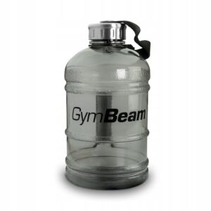 SPORTS DRINK BOTTLE, LEAK-PROOF WATER BOTTLE FOR GYM 1.89 L BLACK - GymBeam - 1