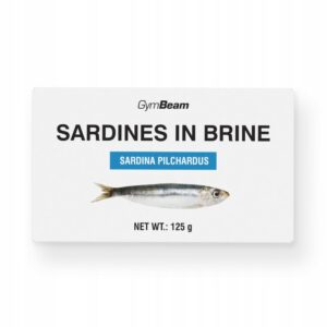 HIGH PROTEIN SARDILES IN JUICE - FISH CONSERVE - GymBeam 125g - 1