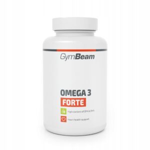 OMEGA 3 FORTE EPA DHA FATTY ACIDS IMMUNITY HEALTH - GymBeam 90 caps - 1
